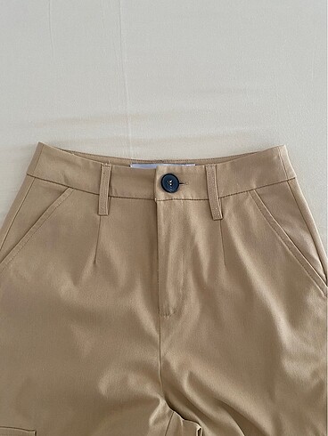 s Beden camel Renk Pantalon