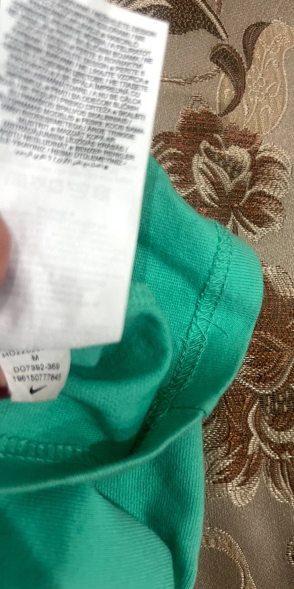 Nike Turkuaz Rahat Kesim Erkek Tişört - Görsel 4