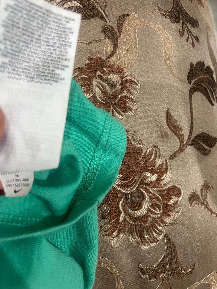 Nike Turkuaz Rahat Kesim Erkek Tişört - Görsel 3