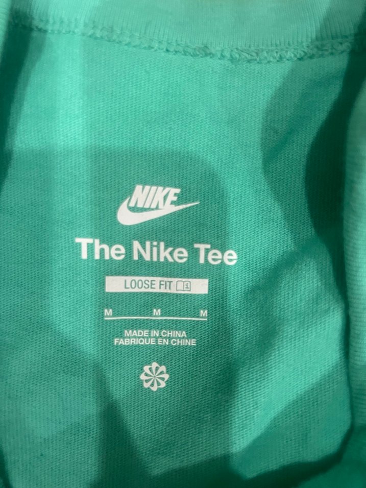 Nike Turkuaz Rahat Kesim Erkek Tişört - Görsel 2