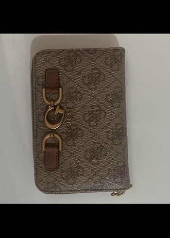 Guess Kadın Kahverengi Deri Cüzdan - Görsel 2