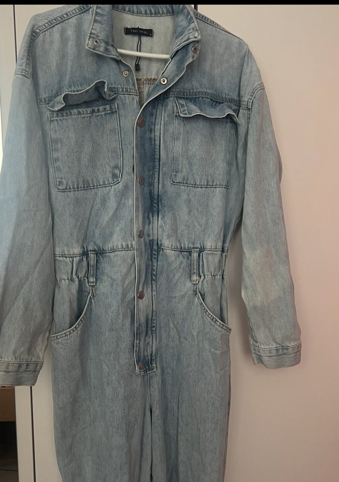 Trendyolmilla  Denim Tulum - Görsel 2