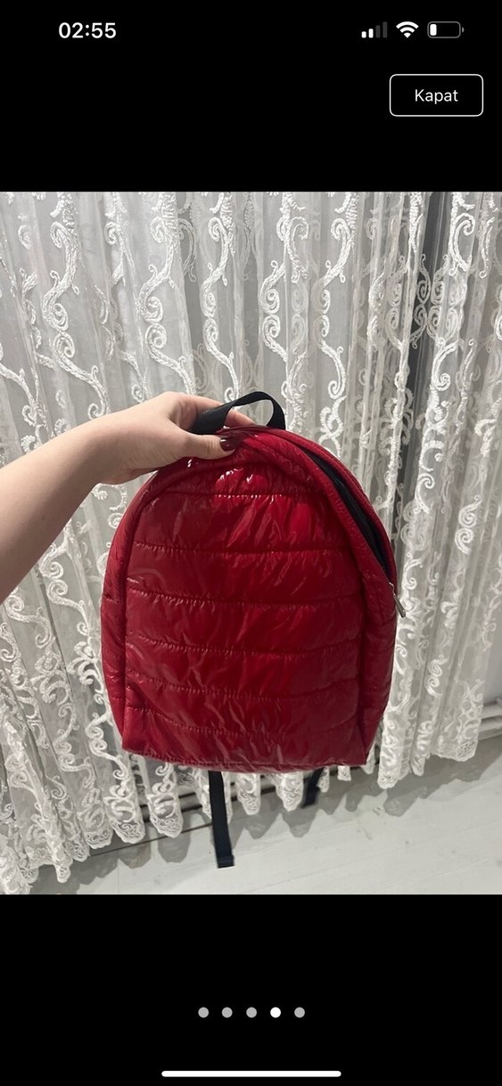 Mudo  Fermuarlı Kadın Sırt Çantası - Görsel 2