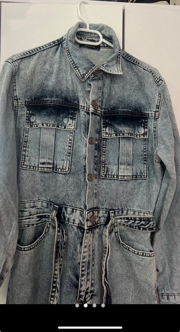 Denim Uzun Tulum - Görsel 4