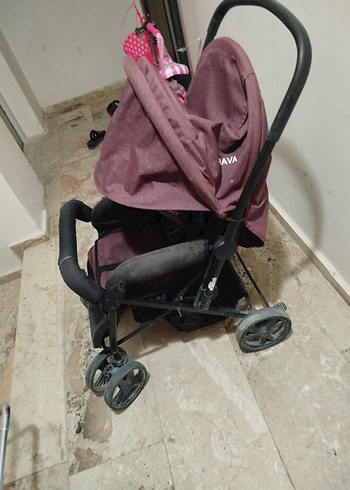 Diğer Mor Bebek Arabası Gri Detaylı