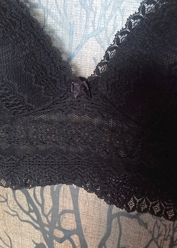 Diğer Siyah Dantel Gotik Bralet