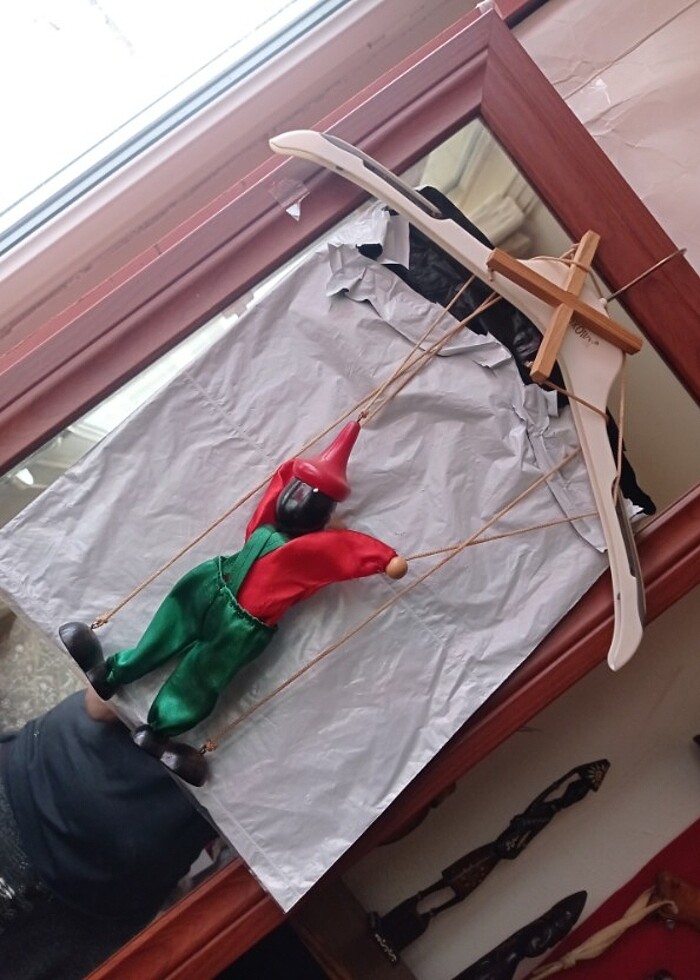 Pinakyo kukla retro vintage - Görsel 2