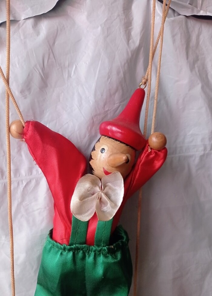 Pinakyo kukla retro vintage - Görsel 3