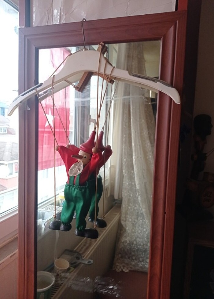 Pinakyo kukla retro vintage - Görsel 4