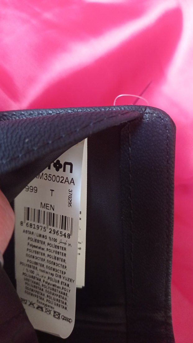 Siyah Minimalist Erkek Cüzdan - Görsel 2