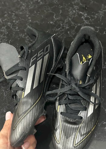 Siyah Gri Erkek Futbol Ayakkabısı - Görsel 10