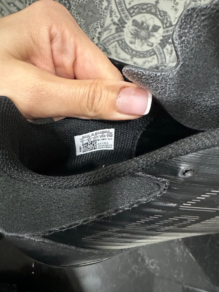 Siyah Gri Erkek Futbol Ayakkabısı - Görsel 5