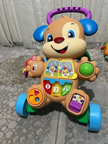 Fisher price eğitici köpekçik yürüteç