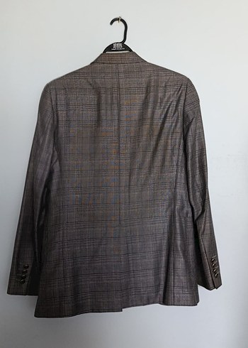 Gri Düğmeli Erkek Ceket - Görsel 4