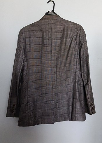 Gri Düğmeli Erkek Ceket - Görsel 6