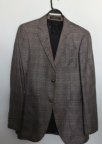 Gri Düğmeli Erkek Ceket - Görsel 2