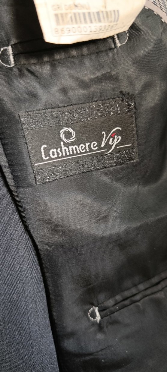 Gri Düğmeli Erkek Ceket - Görsel 5