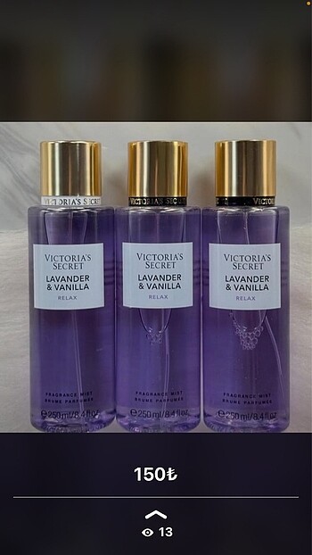 Victoria secret vücut spreyi