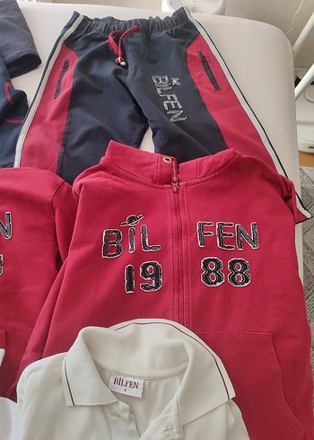 7 Yaş Beden Erkek Beyaz Kısa Kollu Polo Tişört