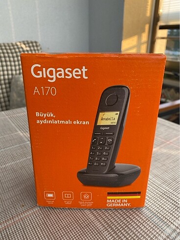 Gigaset A170 Telsiz Telefon Siyah