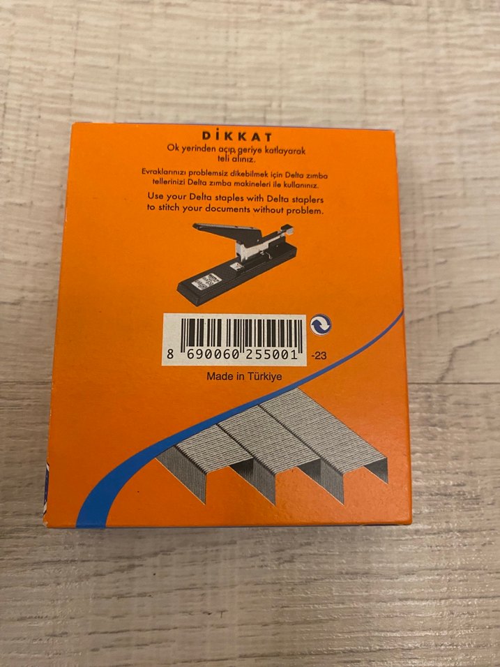 Delta Siyah Zımba Teli 23/13, 1000 Adet - Görsel 2