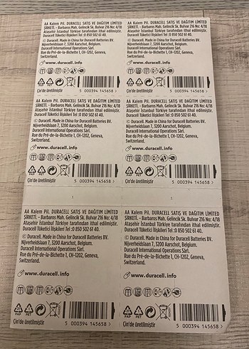 Duracell Simply AA Alkalin Pil 12'li 2033 son kullanma tarihi - Görsel 3