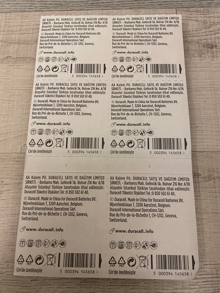 Duracell Simply AA Alkalin Pil 12'li 2033 son kullanma tarihi - Görsel 3