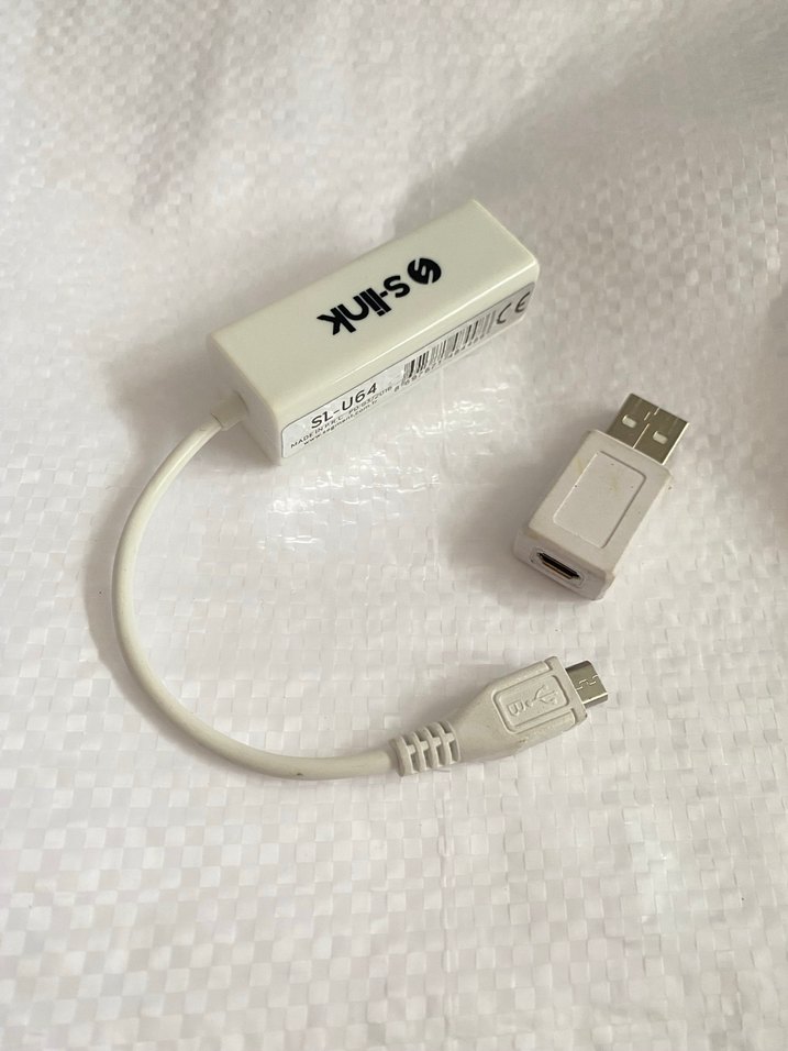 S-link SL-U64 Usb Micro 5pin to Lan 5cm Çevirici - Görsel 2