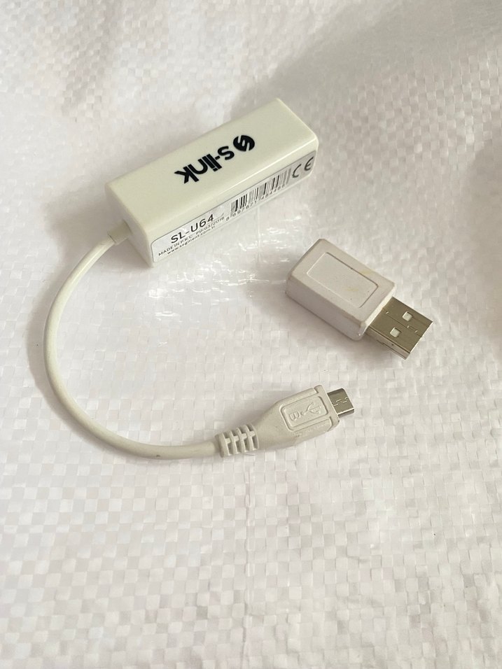 S-link SL-U64 Usb Micro 5pin to Lan 5cm Çevirici - Görsel 3