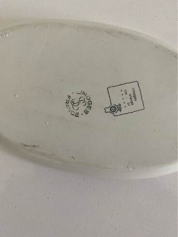  Beden Vintage küçük tabak Fransa dan