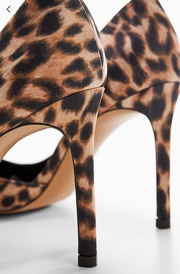 37 Beden Mango leopar stiletto