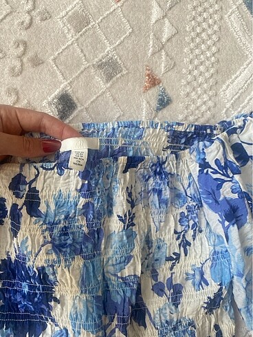xs Beden H&m düşük kol bluz
