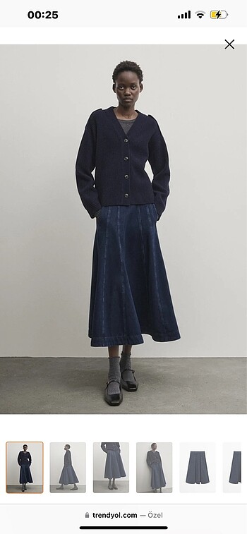 Massimo Dutti Midi Etek