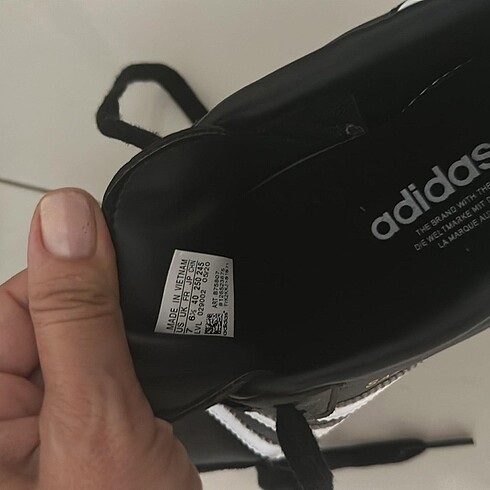 40 Beden siyah Renk Adidas Samba Orijinal