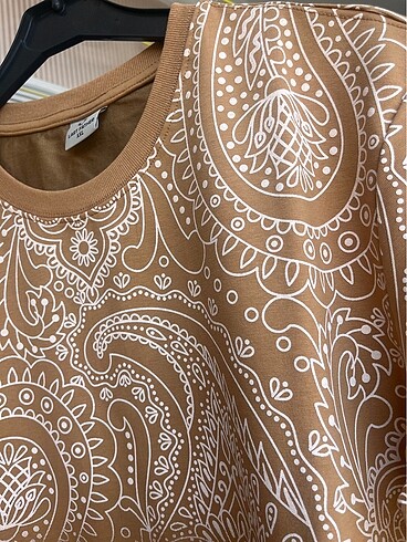 Diğer Etro modeli şal desenli 2XL slimfit tişort