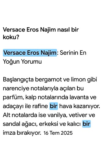 VERSACE Eros NAJIM - Görsel 9