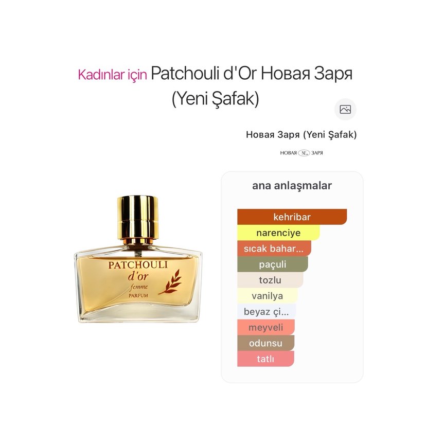 Patchouli d'or Orijinal  30 mg unisex - Görsel 5