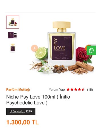 INITIO PSY LOVE Koku Mutfağı 50 mg - Görsel 10