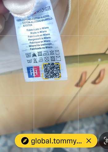 Tommy Hilfiger Bej Polo Tişört 2XL - Görsel 4