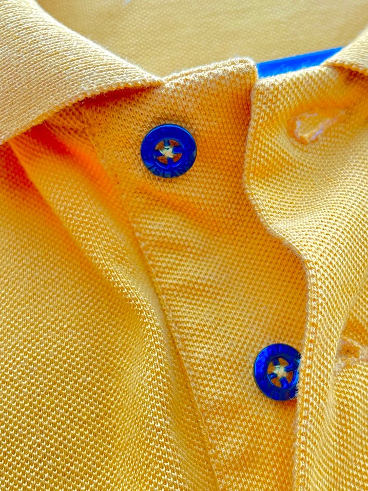 Stone Island Koyu sarı 2XL  Erkek Polo Tişört - Görsel 3