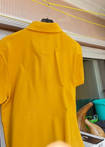 ETRO 2XL orijinal hardal rengi Erkek Polo Tişört - Görsel 4