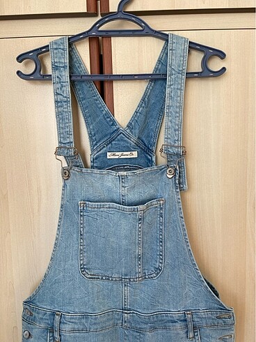 Kot,yırtmaçlı salopet - Görsel 2