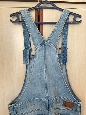 Kot,yırtmaçlı salopet - Görsel 7