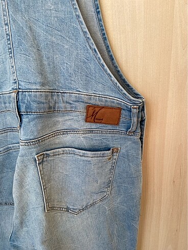 Kot,yırtmaçlı salopet - Görsel 5