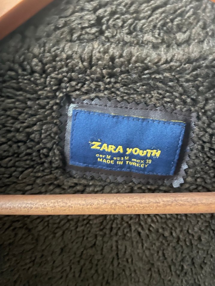 Kahverengi Deri Erkek Biker Ceket - Görsel 3