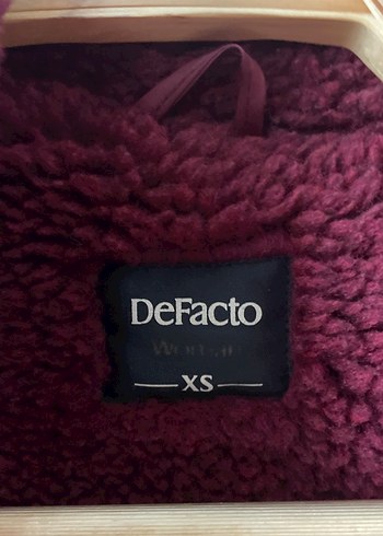 Bordo Kürklü Midi Kadın Kaban - Görsel 2