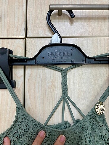 11-12 Yaş Beden yeşil Renk H&M Çocuk Bikini Takımı