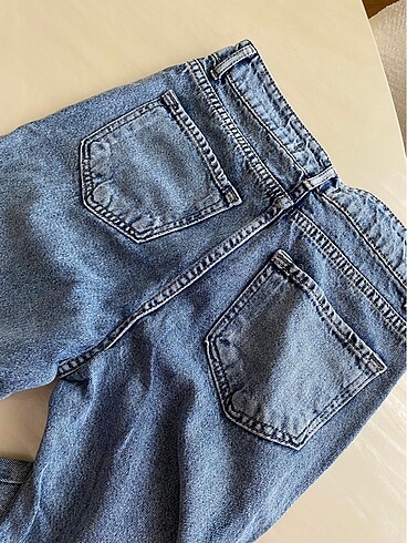 28 Beden mavi Renk Nakışlı jean