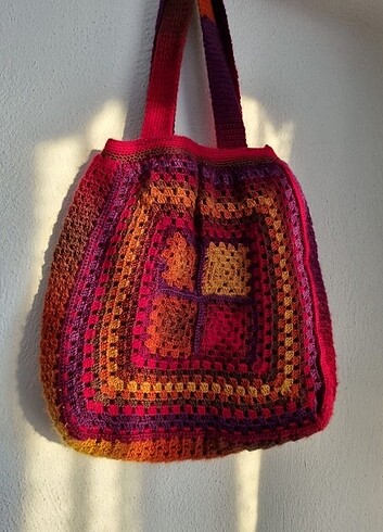 Crochet çanta