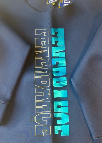 Fenerbahçe Sweatshirt Velcro Detaylı - Görsel 2